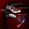 KR TPC Gladiator Black Red Right Hand Men's Bowling Shoes - Image 4