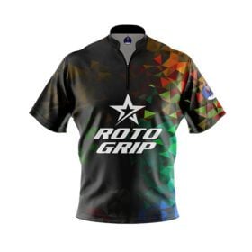 Roto Grip Rainbow Gradient Xpress Ship Rocket Bowling Jersey