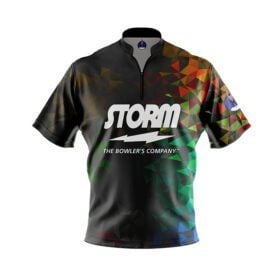 Storm Rainbow Gradient Xpress Ship Rocket Bowling Jersey