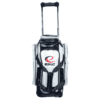 Epic Legacy 2 Ball Double Roller Black Enamel Bowling Bag - Image 6