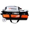 Genesis Sport Modular 3 Ball Triple Tote Black Orange Bowling Bag - Image 10