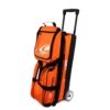 Genesis Sport Modular 3 Ball Triple Tote Black Orange Bowling Bag - Image 14