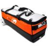 Genesis Sport Modular 3 Ball Triple Tote Black Orange Bowling Bag - Image 8