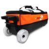 Genesis Sport Modular 3 Ball Triple Tote Black Orange Bowling Bag - Image 9