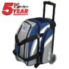 KR Cruiser 2 Ball Double Roller Grey Navy Bowling Bag