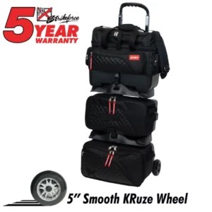 KR Strikeforce Diamond Black 6 Ball Roller Bowling Bag