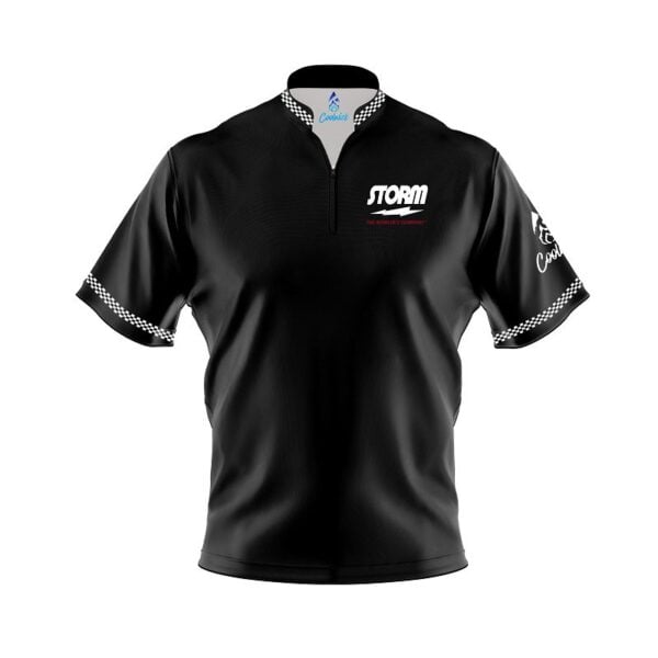 Storm Vintage Black Z90B Semi-Custom Coolwick Bowling Jersey