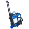 Epic Legacy 2 Ball Double Roller Blue Ice Enamel Bowling Bag - Image 4