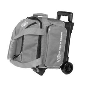 Vise 1 Ball Economy Single Roller Grey Bowling Bag