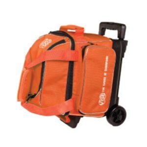 Vise 1 Ball Economy Single Roller Orange Bowling Bag