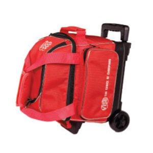Vise 1 Ball Economy Single Roller Red Bowling Bag