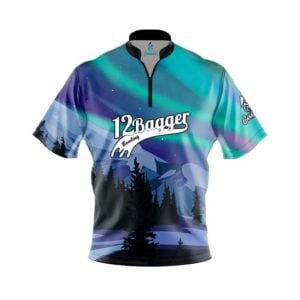 12Bagger Aurora Borealis Fast Track CoolWick Bowling Jersey