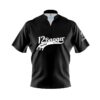 12Bagger Black Fast Track CoolWick Bowling Jersey