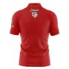 12Bagger Plain Red Fast Track CoolWick Bowling Jersey - Image 2