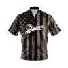 12Bagger Desert Camo Flag Fast Track CoolWick Bowling Jersey