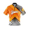 12Bagger Orange Veneer Fast Track CoolWick Bowling Jersey