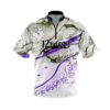 12Bagger Purple Granite Fast Track CoolWick Bowling Jersey