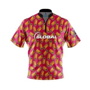 900 Global Burrito Fast Track CoolWick Bowling Jersey