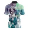 900 Global Geometric Ocean Fast Track CoolWick Bowling Jersey - Image 2