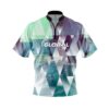 900 Global Geometric Ocean Fast Track CoolWick Bowling Jersey