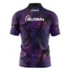 900 Global Purple Jungle Fast Track CoolWick Bowling Jersey - Image 2