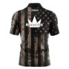 Brunswick Desert Camo Flag Fast Track CoolWick Bowling Jersey - Image 2