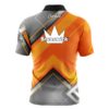 Brunswick Orange Veneer Fast Track CoolWick Bowling Jersey - Image 2