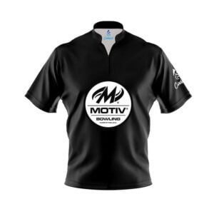 Motiv Black Fast Track CoolWick Bowling Jersey
