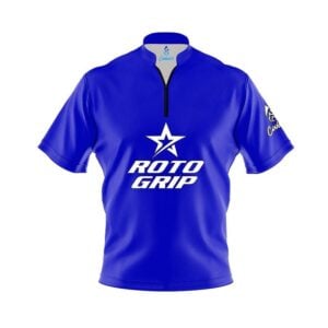 Roto Grip Blue Fast Track CoolWick Bowling Jersey