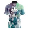 Brunswick Geometric Ocean Fast Track CoolWick Bowling Jersey - Image 2