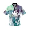 Brunswick Geometric Ocean Fast Track CoolWick Bowling Jersey