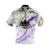 Brunswick Purple Granite Fast Track CoolWick Bowling Jersey