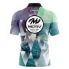 Motiv Geometric Ocean Fast Track CoolWick Bowling Jersey - Image 2