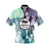 Motiv Geometric Ocean Fast Track CoolWick Bowling Jersey
