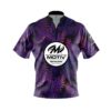 Motiv Purple Jungle Fast Track CoolWick Bowling Jersey