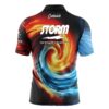 Storm Fire and Ice Vortex Fast Track CoolWick Bowling Jersey - Image 2