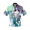 Storm Geometric Ocean Fast Track CoolWick Bowling Jersey
