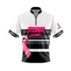 Storm Pink Ribbon Fast Track CoolWick Bowling Jersey
