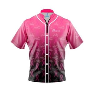 900 Global Breast Cancer Baseball Fast Track CoolWick Bowling Jersey