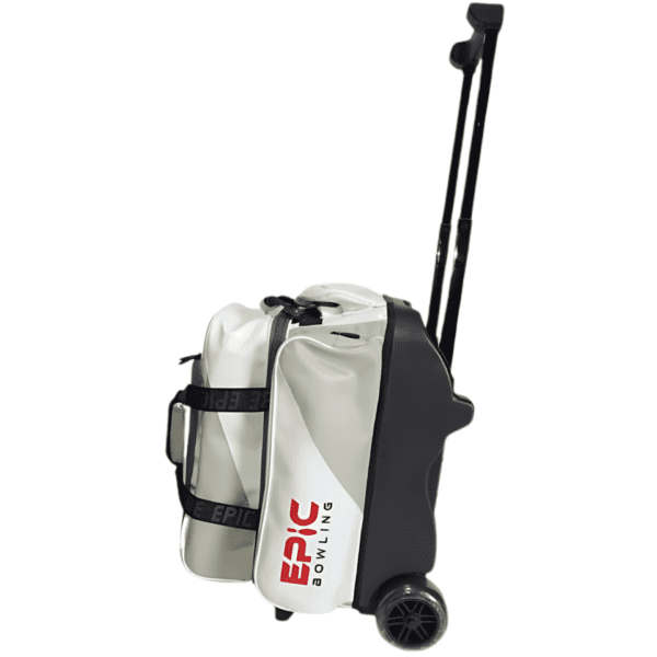 Epic Journey Blizzard White 2 Ball Double Roller Bowling Bag