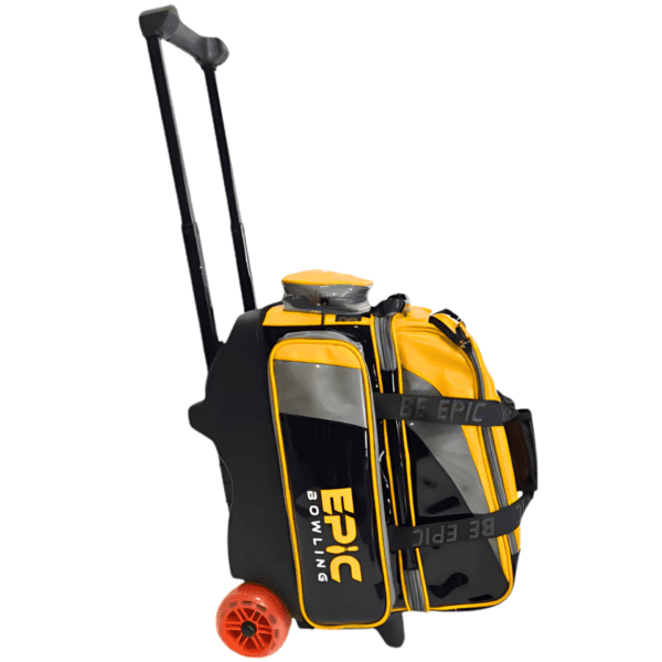 Epic Noble Mango Orange 2 Ball Double Roller Bowling Bag