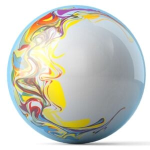OTB Abstract Bowling Ball by Valentina Georgieva