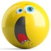 OTB Afraid Ghost Plastic Bowling Ball by Valentina Georgieva - Image 2