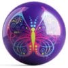 OTB Butterfly Design Bowling Ball by Valentina Georgieva - Image 2