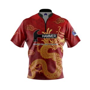 Hammer Goldie the Dragon Rocket Bowling Jersey