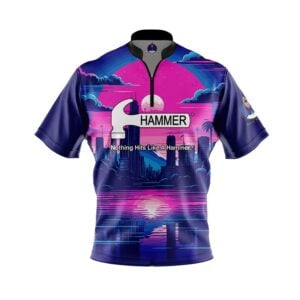 Hammer Midnight City Rocket Bowling Jersey
