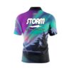 Storm Aurora Borealis Fast Track CoolWick Bowling Jersey - Image 2