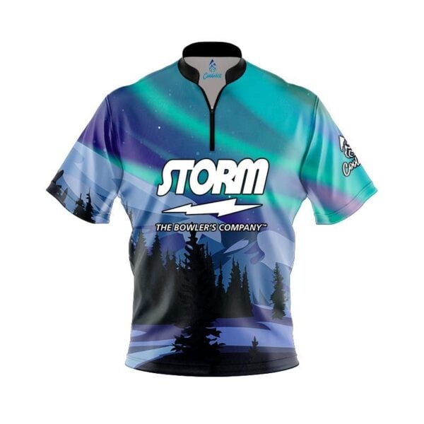 Storm Aurora Borealis Fast Track CoolWick Bowling Jersey