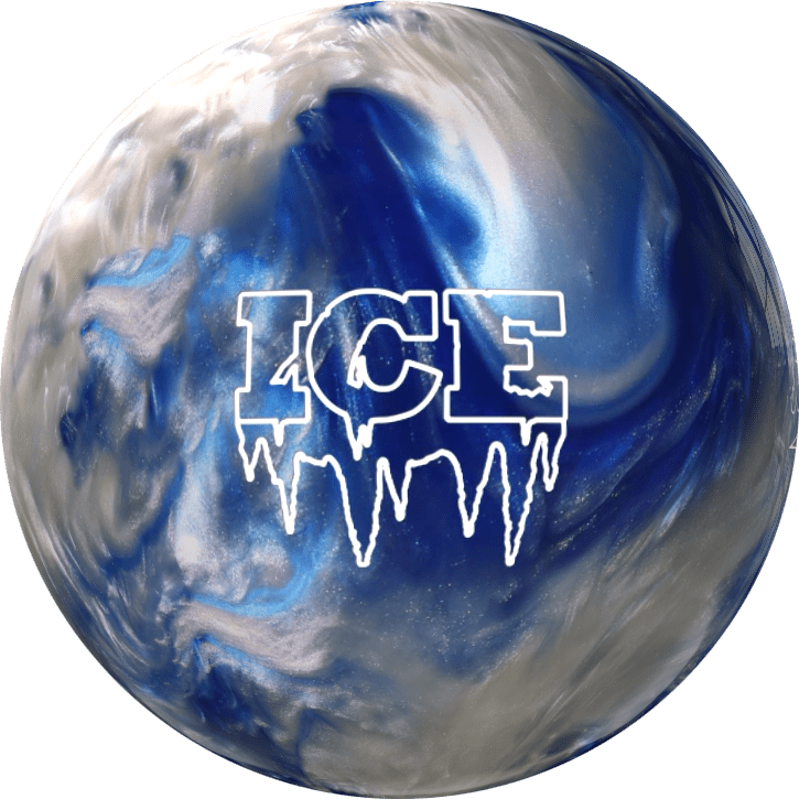 Image of Storm Ice Ocean Blue White Bowling Ball