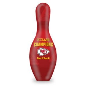OTB NFL Kansas CIty Chiefs Super Bowl LVIII Champs Bowling Pin
